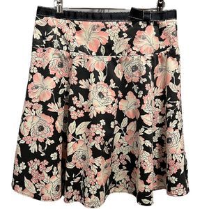 Retro 60's Spring Skirt by Couleur de Rose in Pink, Cream, and Black